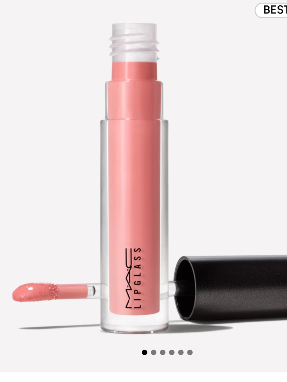MAC Cosmetics Lipglass High-Shine Lip Gloss Shade Candy Box -New